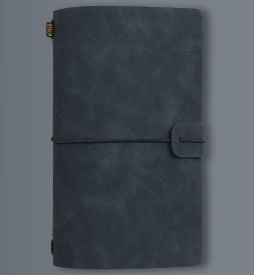 Vintage Travel Leather Binder Notebook Journal