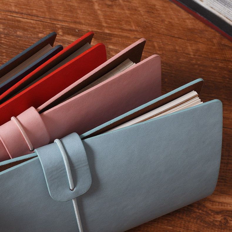 Vintage Travel Leather Binder Notebook Journal