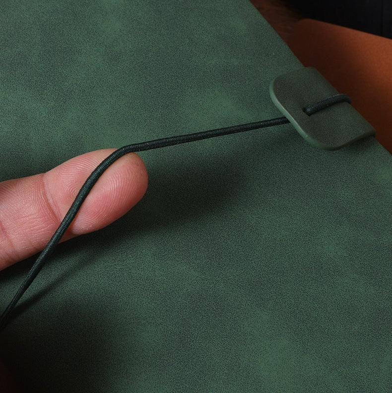 Vintage Travel Leather Binder Notebook Journal