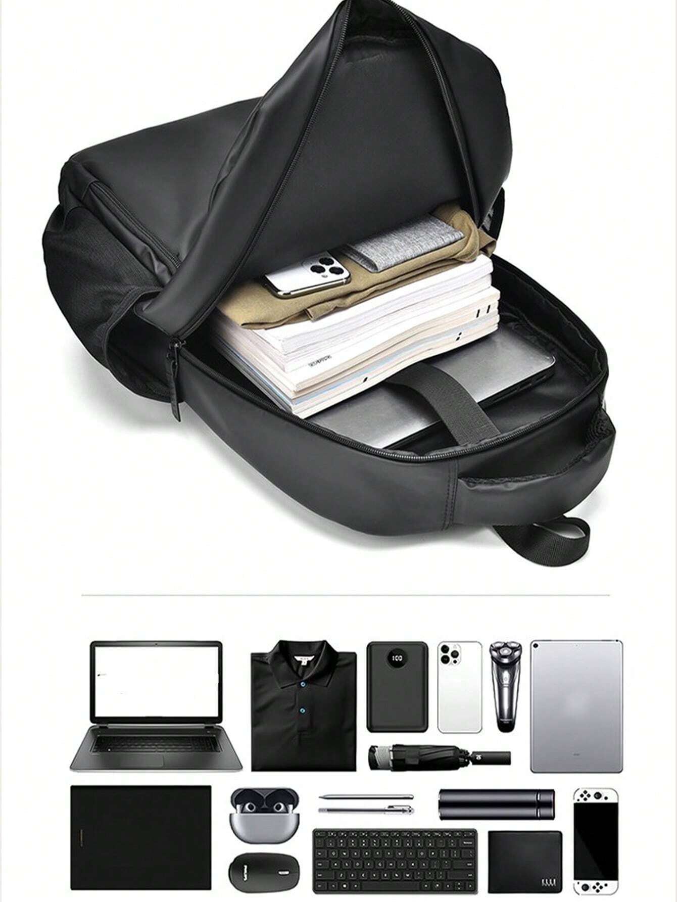 Mens High Quality Waterproof Backpack