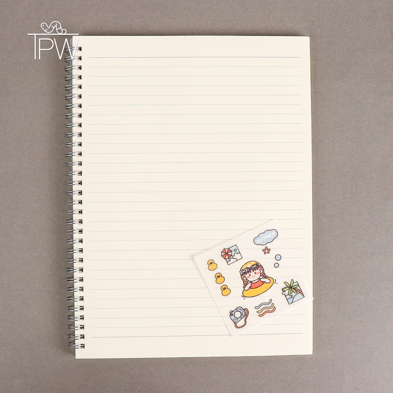A4 Large Size Lined Notebook Notepad