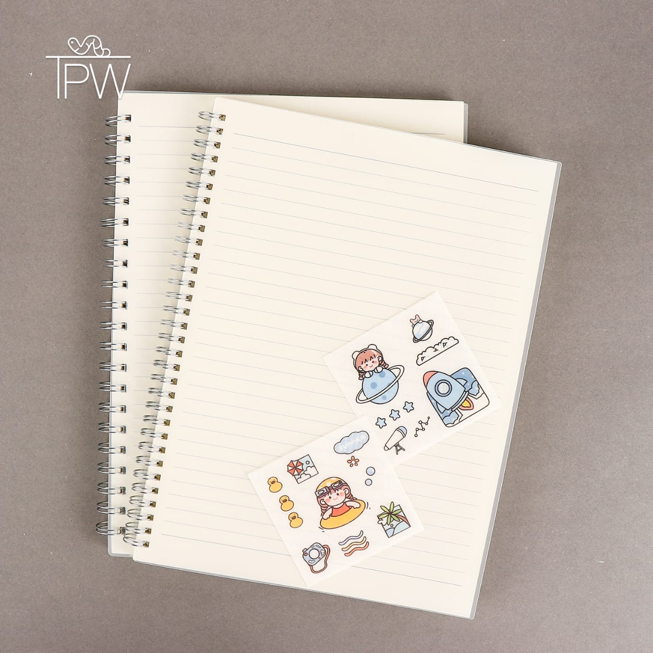 A4 Large Size Lined Notebook Notepad
