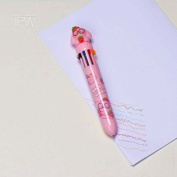 Bunny Warm Multi-Color Ball Point Pen