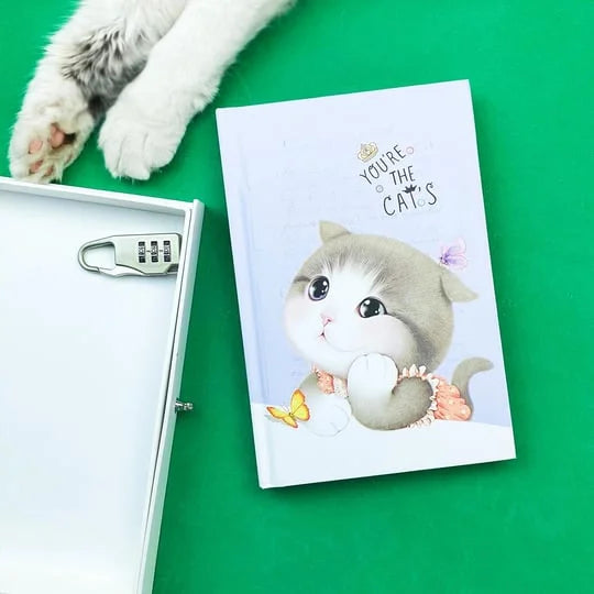 You're The Cats Box Lock Dairy Journal