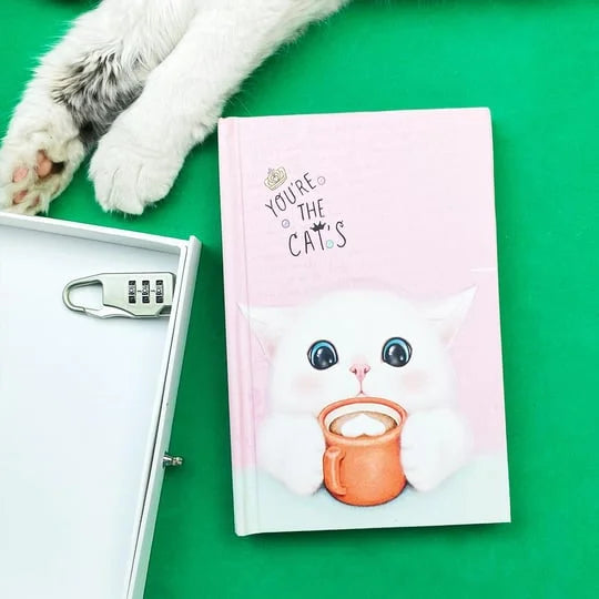 You're The Cats Box Lock Dairy Journal