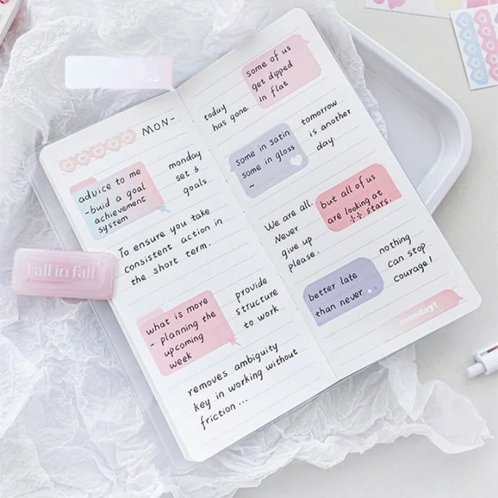 Writable Index Color Label Sticker Book
