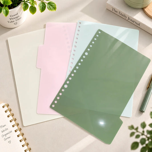 A5 Morandi Color Loose Leaf Refillable Binder