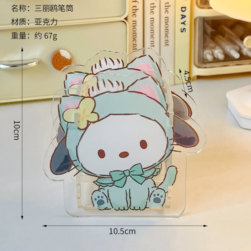 Acrylic Sanrio Pen Holder