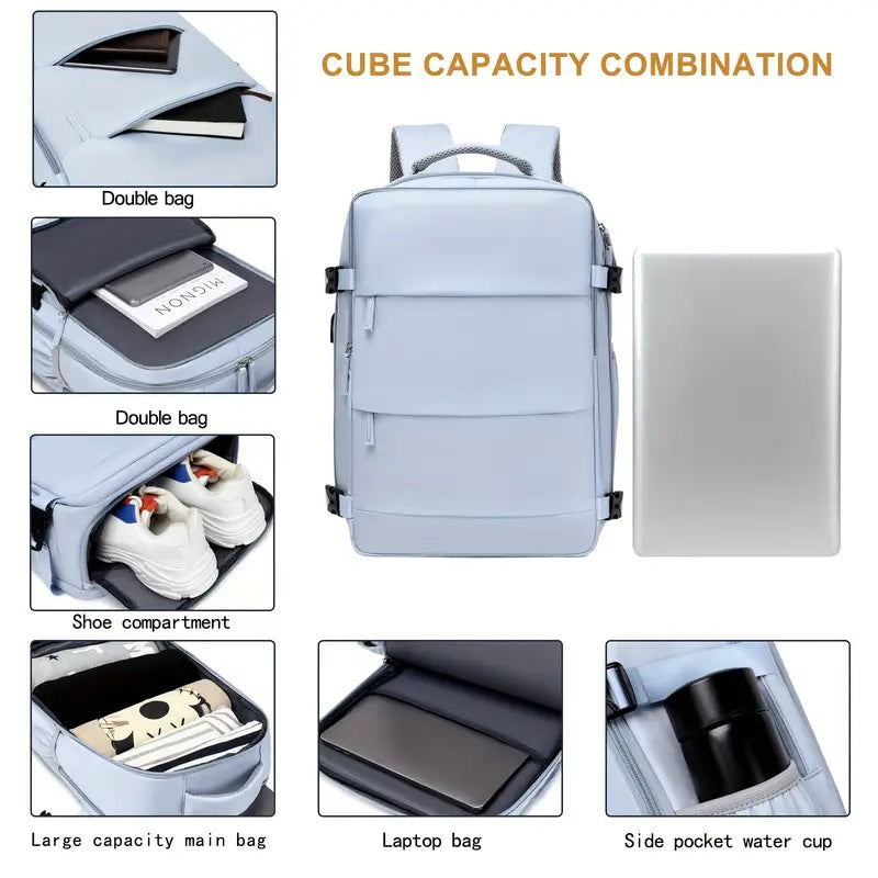 Airline Approved Multi-Function Travel Bag Laptop Bag