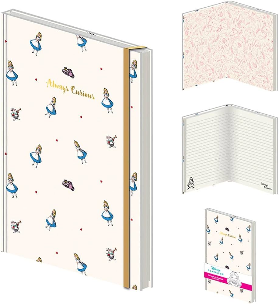 Alice in Wonderland A5 Notebook
