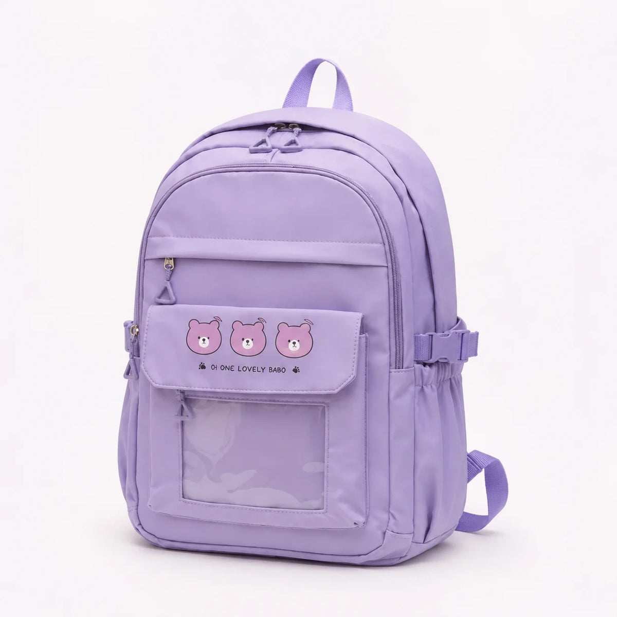 Triple Bear Pastel Kawaii Backpack