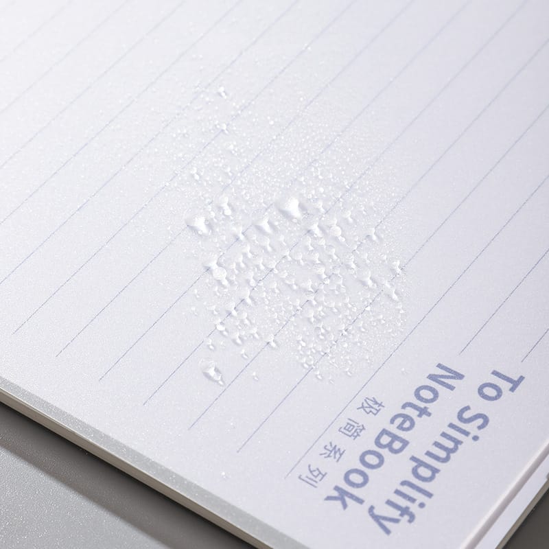 PP Transparent Cover A5 Spiral Notebook
