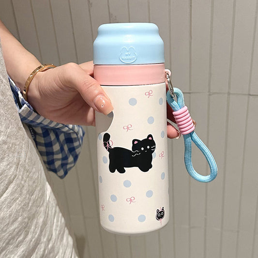 Soothing Colors Cute Steel Thermos Water Cups