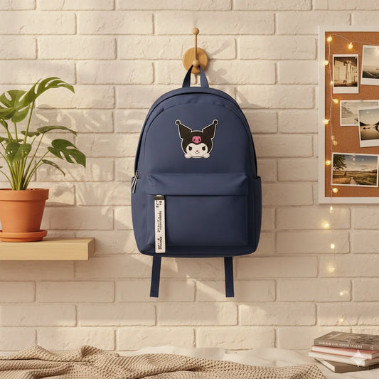 Solid Color Kuromi Backpack
