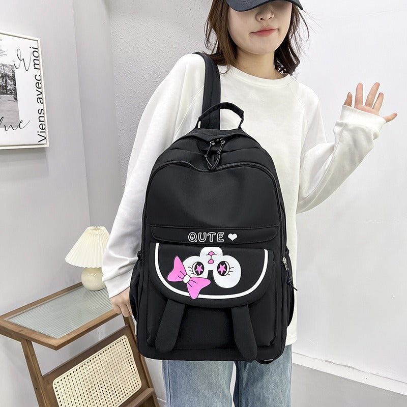 Bunny Ears Solid Color Backpack Bag