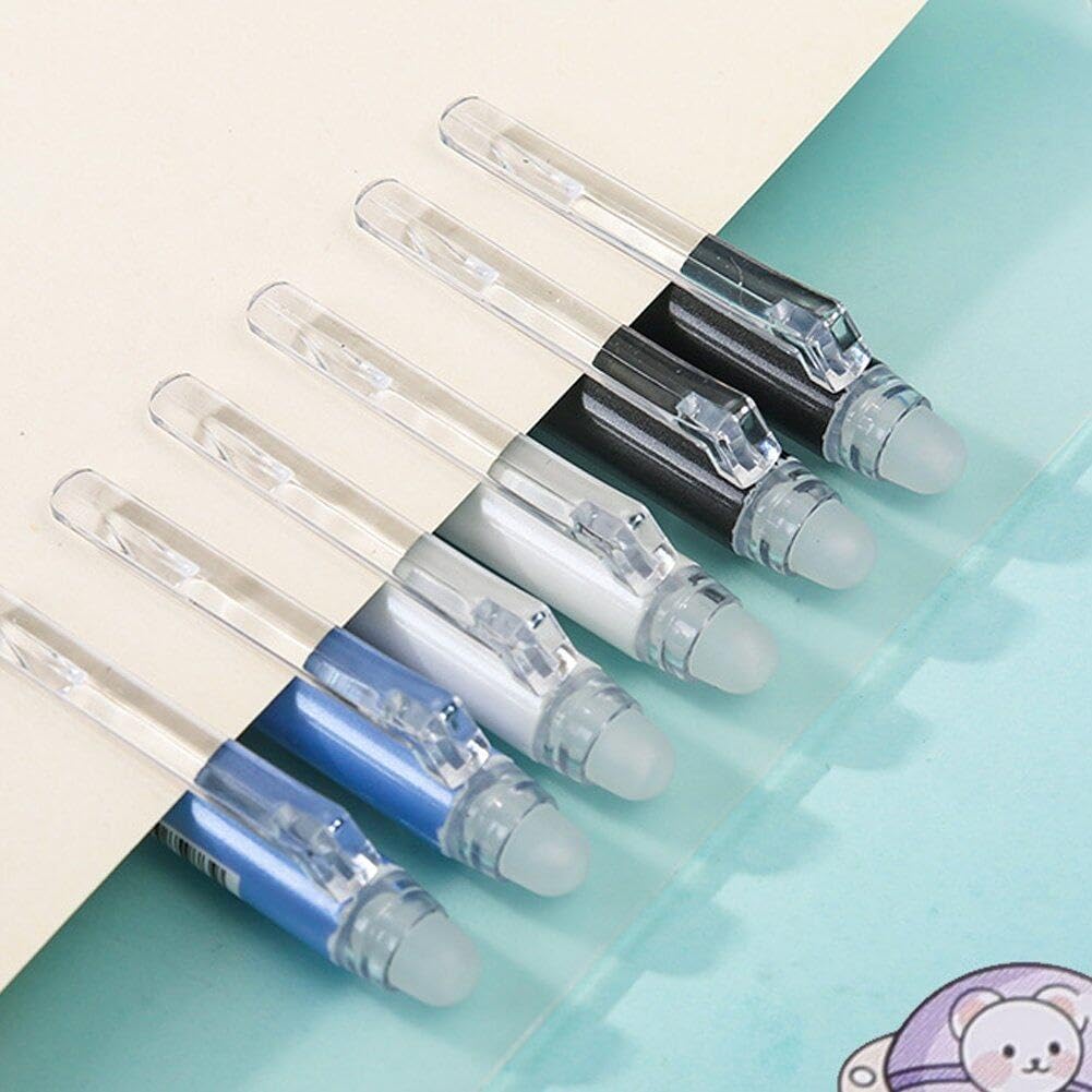 Cute Astronaut Erasable Gel Pen Set of 6