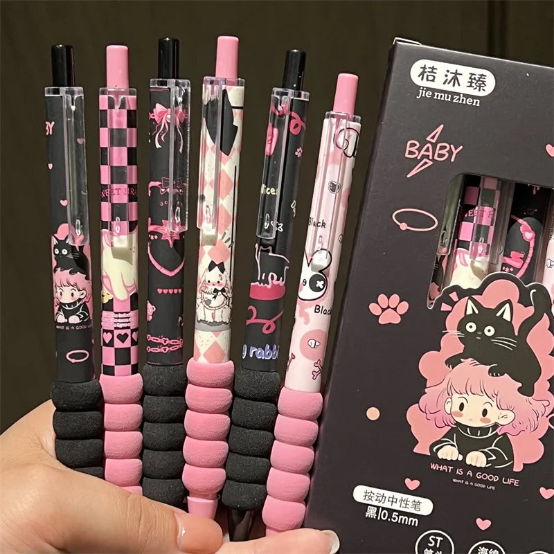 Girly Heart Smooth Pen Set