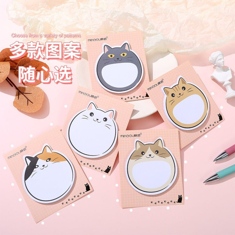 Big Fat Cat Sticky Notes