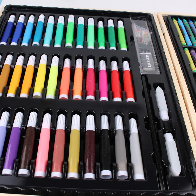 Children’s Artistic Watercolor Marker Set – 150 pcs