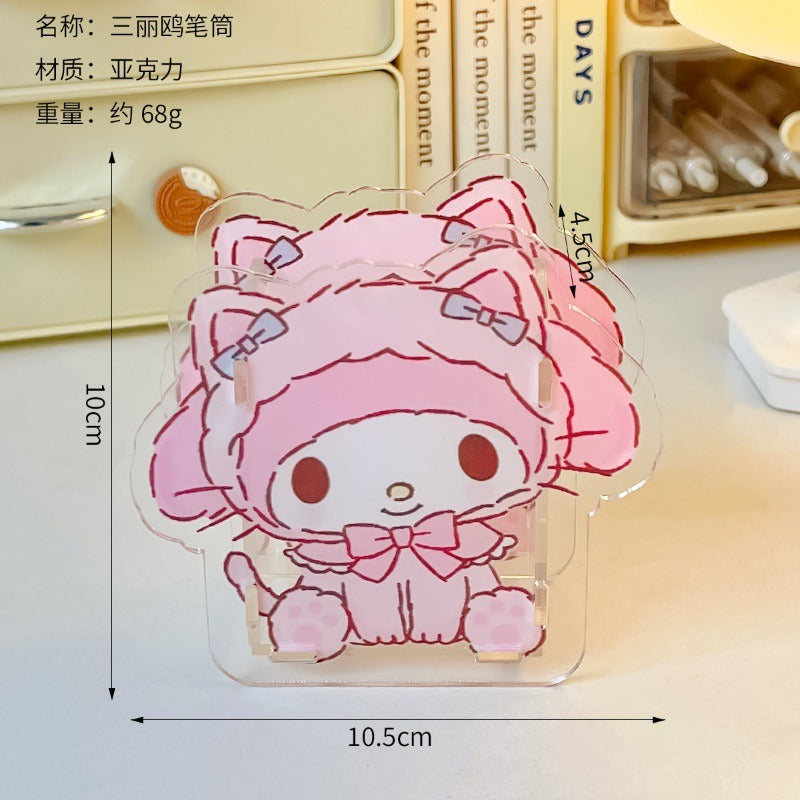 Acrylic Sanrio Pen Holder