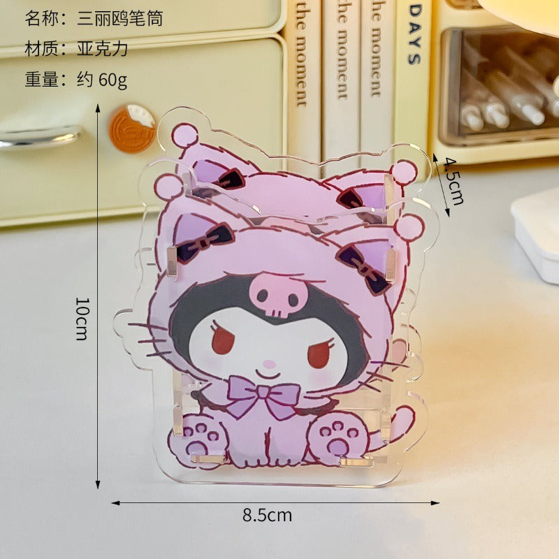 Acrylic Sanrio Pen Holder
