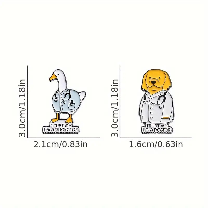 Enamel Pins - Trust me I am a doctor