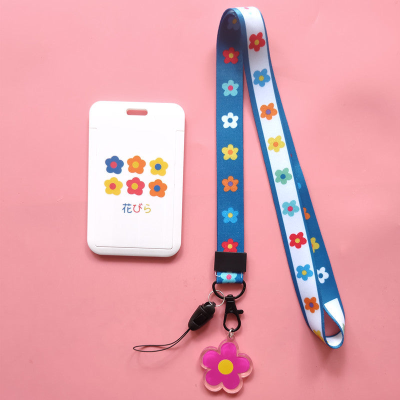 Multipurpose Student ID Card Holder - Floral Series