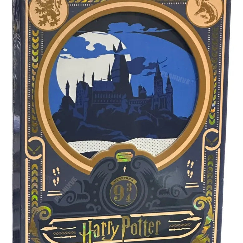Magical Hogwarts Harry Potter Castle Notebook – Premium Wizard Themed