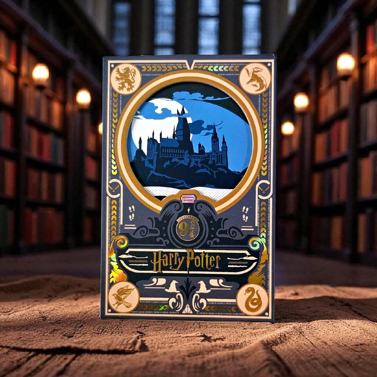 Magical Hogwarts Harry Potter Castle Notebook – Premium Wizard Themed