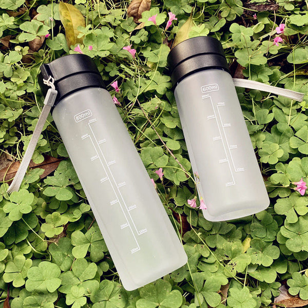 Portable Cup Frosted Water Bottle