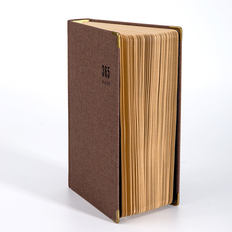 365 Days Fabric Cover Yearly Planner Journal