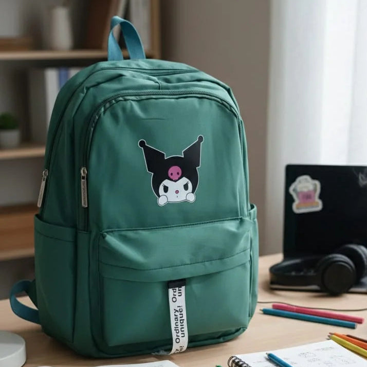Solid Color Kuromi Backpack