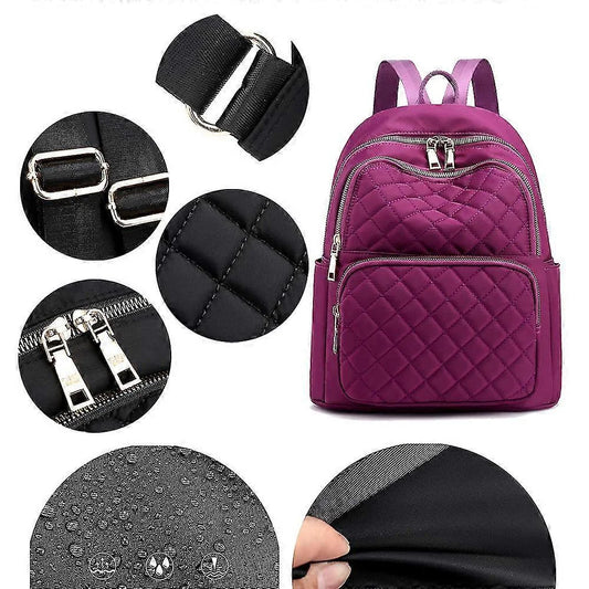 Soft Finish Quilted Travel Backpack