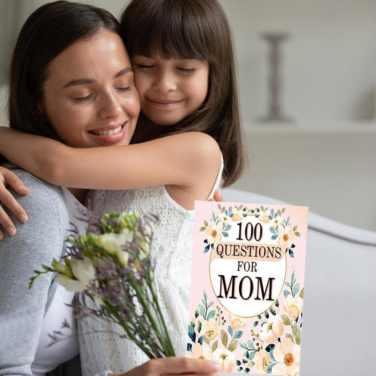 100 Questions for Mom – Memory Journal & Keepsake Gift Book
