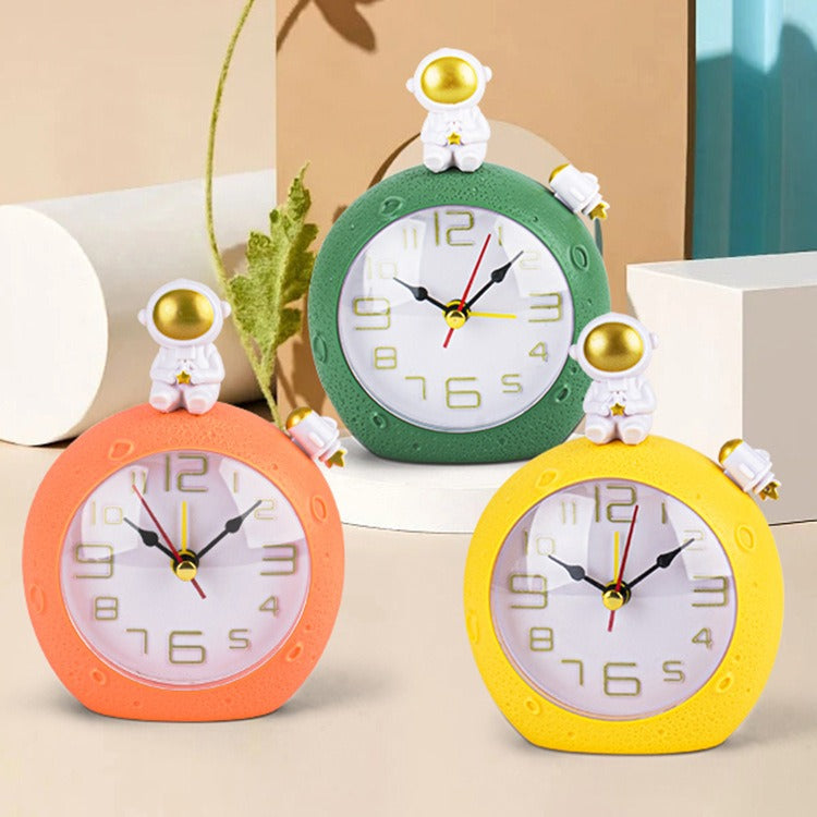 Astronaut Table Clock with Alarm