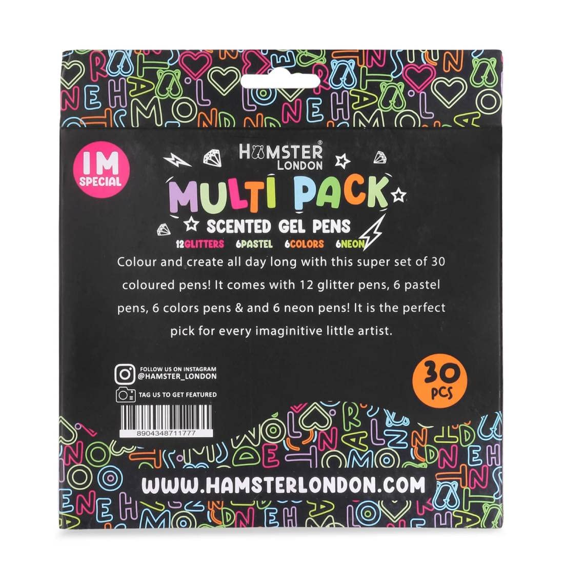 Hamster London - Multi Pack Scented Gel Pens