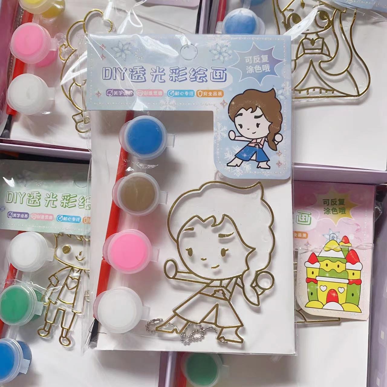 DIY 3D Hand Made Painting Set