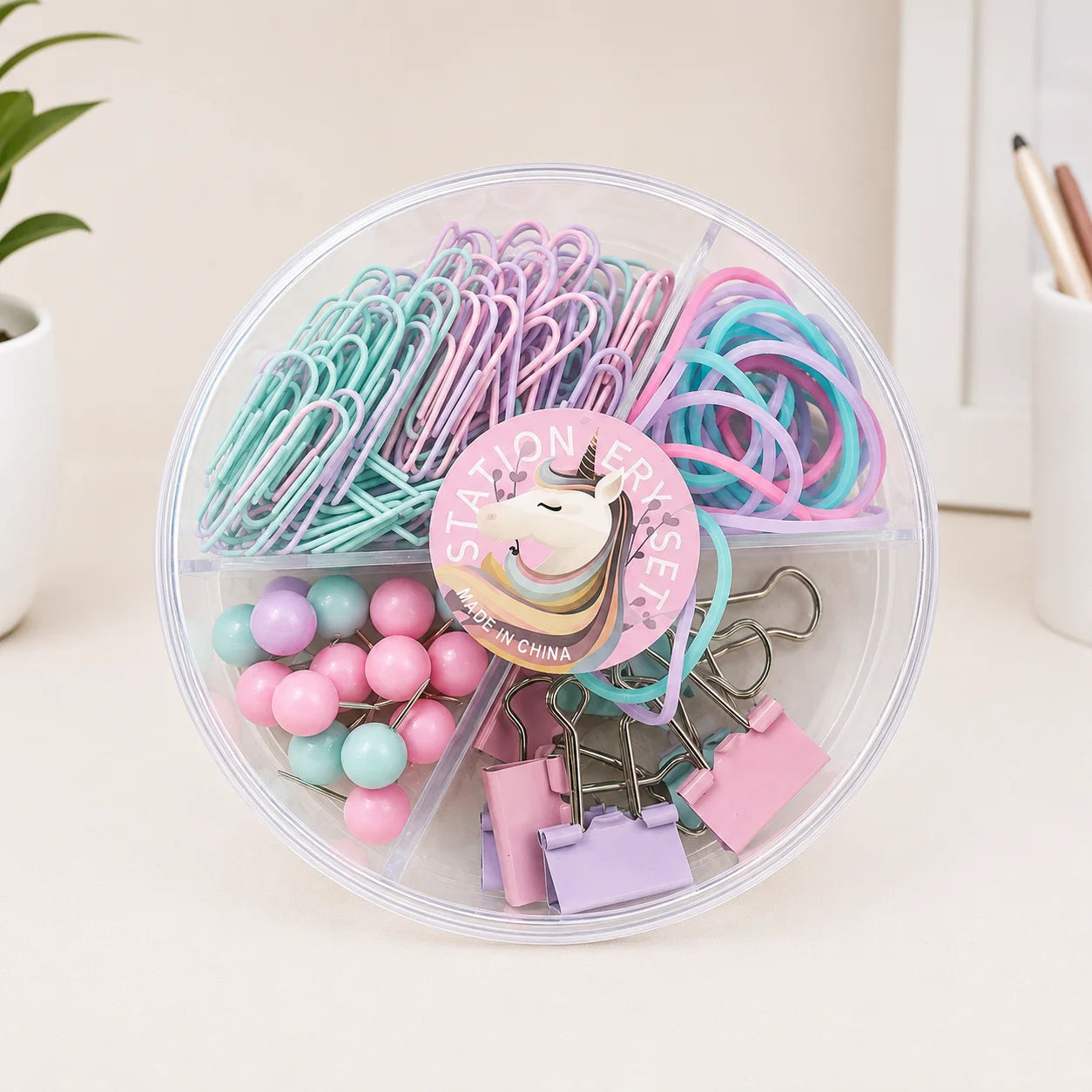 Pastel Clips & Pin Box