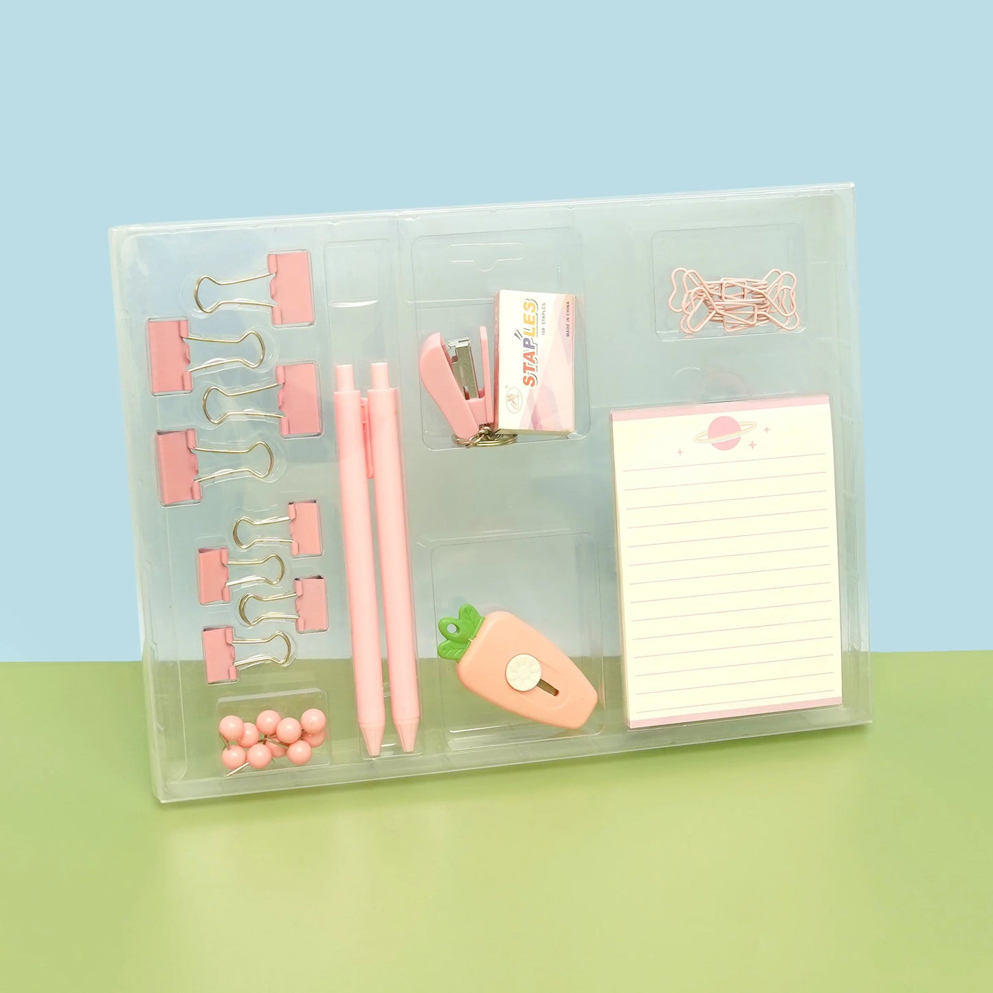 Mix Stationery Set with Thumb Pins