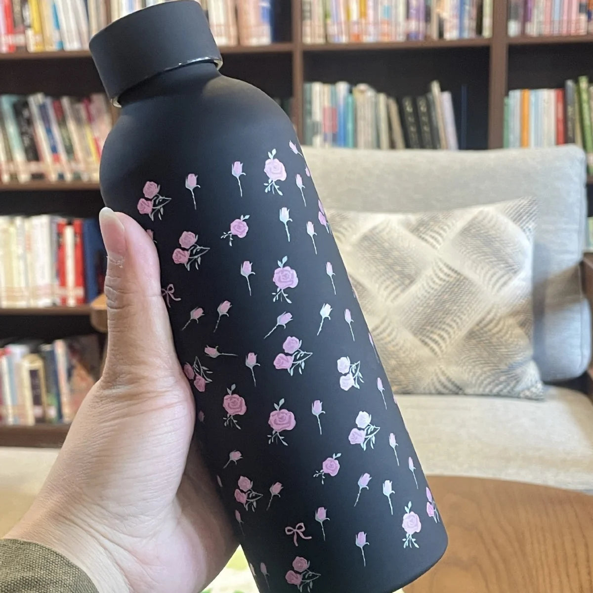 Printed Stainless Steel Insulated Water Bottle