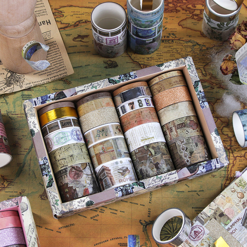 Retro Medieval Series Washi Tape Box