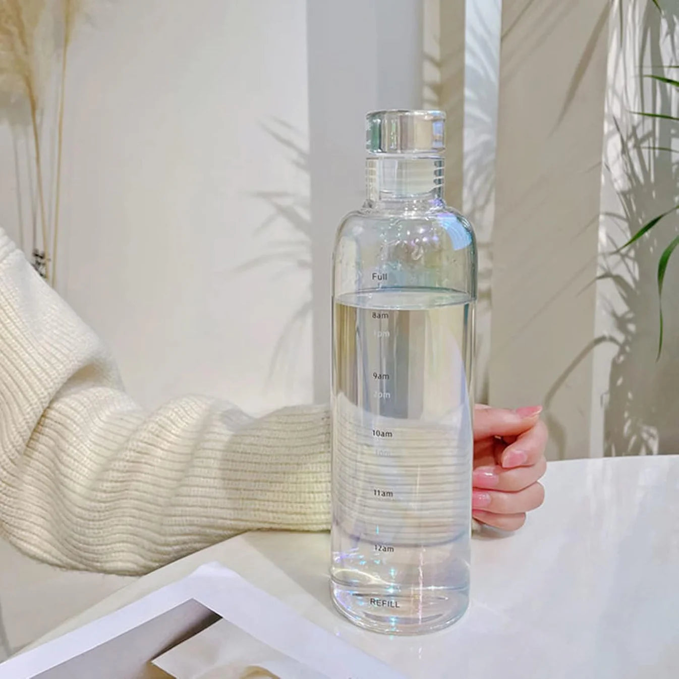 Transparent Plastic Water Bottle