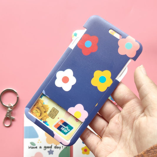 Multipurpose Student ID Card Holder - Floral Series