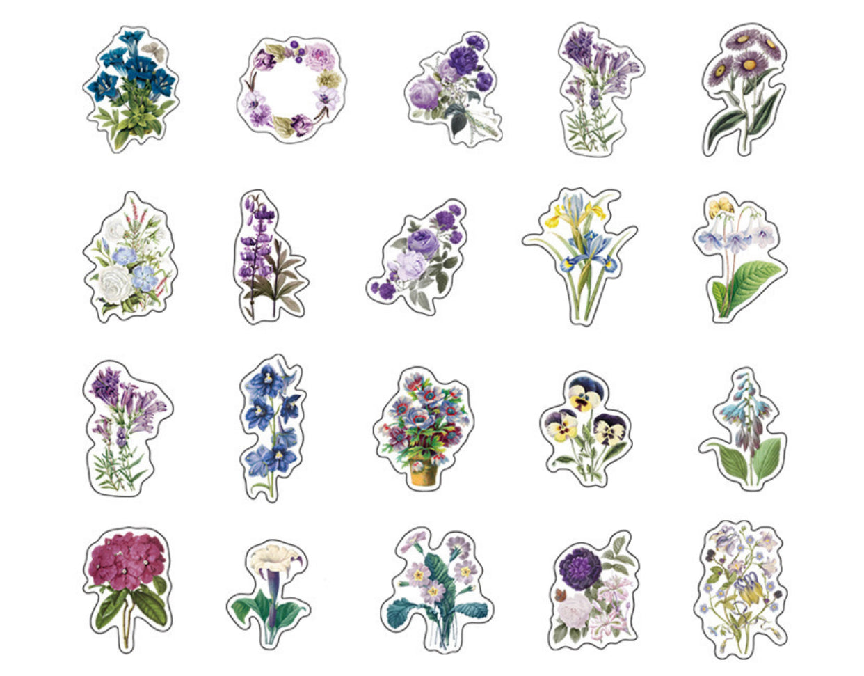 Mountain and Sea Picture Book Sticker Pack
