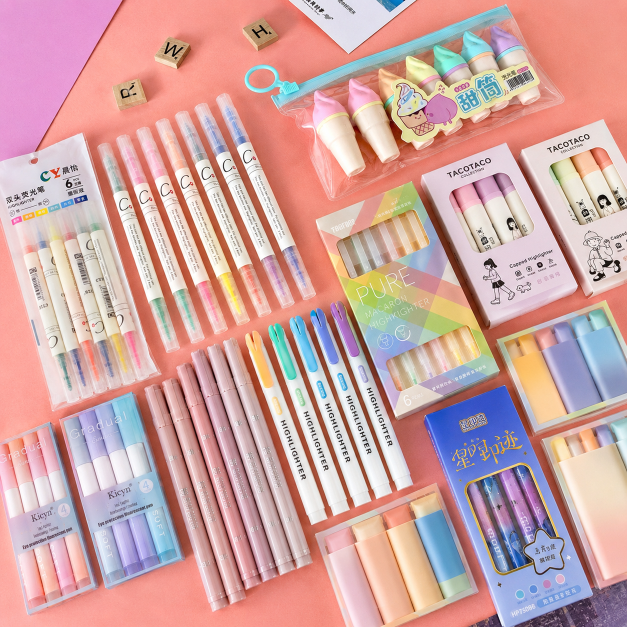 Highlighters & Markers
