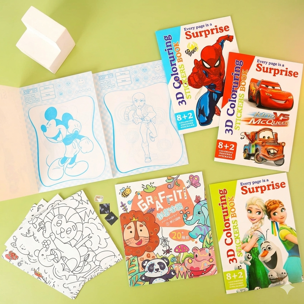 Drawing/Coloring Books