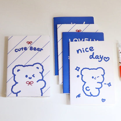 A5 Bear Series Lined NoteBook