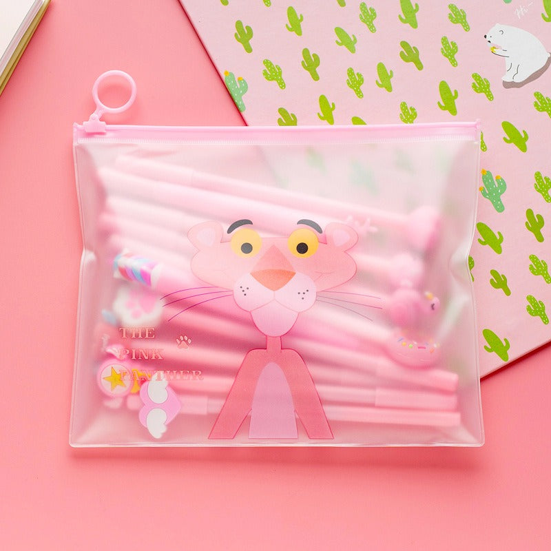 Gel Pen Set - The Pink Panther