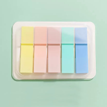 Translucent Morandi Color Sticky Note Tabs