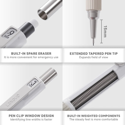 11 pc Premium Mechanical Pencil Set for Artists